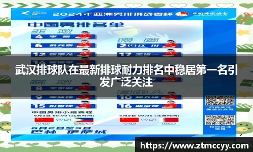 武汉排球队在最新排球耐力排名中稳居第一名引发广泛关注